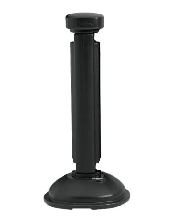 Hot Poteau pour clôture et base de connexion - Noir Ameublement Commercial Pour Terrasses