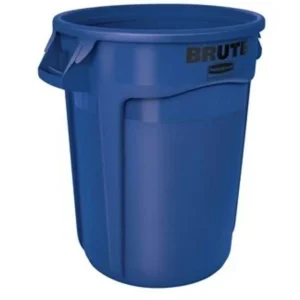 Clearance Poubelle de 32 gallons Brute (sans couvercle) - Bleue Poubelles Et Bac De Recyclage