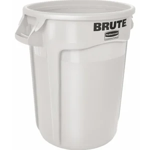 Discount Poubelle de 10 Gallons Brute (sans couvercle) - Blanche Poubelles Et Bac De Recyclage