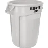 Sale Poubelle de 32 gallons ventilée Brute (sans couvercle) - Blanche Poubelles Et Bac De Recyclage