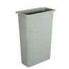 Best Poubelle mince de 23 gallons - Grise Poubelles Et Bac De Recyclage