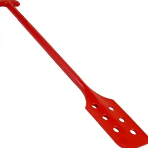 Clearance Rame à mélanger de 52" avec trous en plastique - Rouge Ustensiles Et Outils De Cuisine