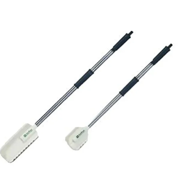 New Rame à mélanger surdimensionnée dentelée en plastique avec manche de 51.25" en acier inoxydable Ustensiles Et Outils De Cuisine