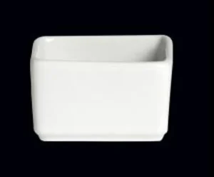 Clearance Ramequin carré de 2.25 oz Varick Café Porcelaine - 36 par boite Vaisselle De Service