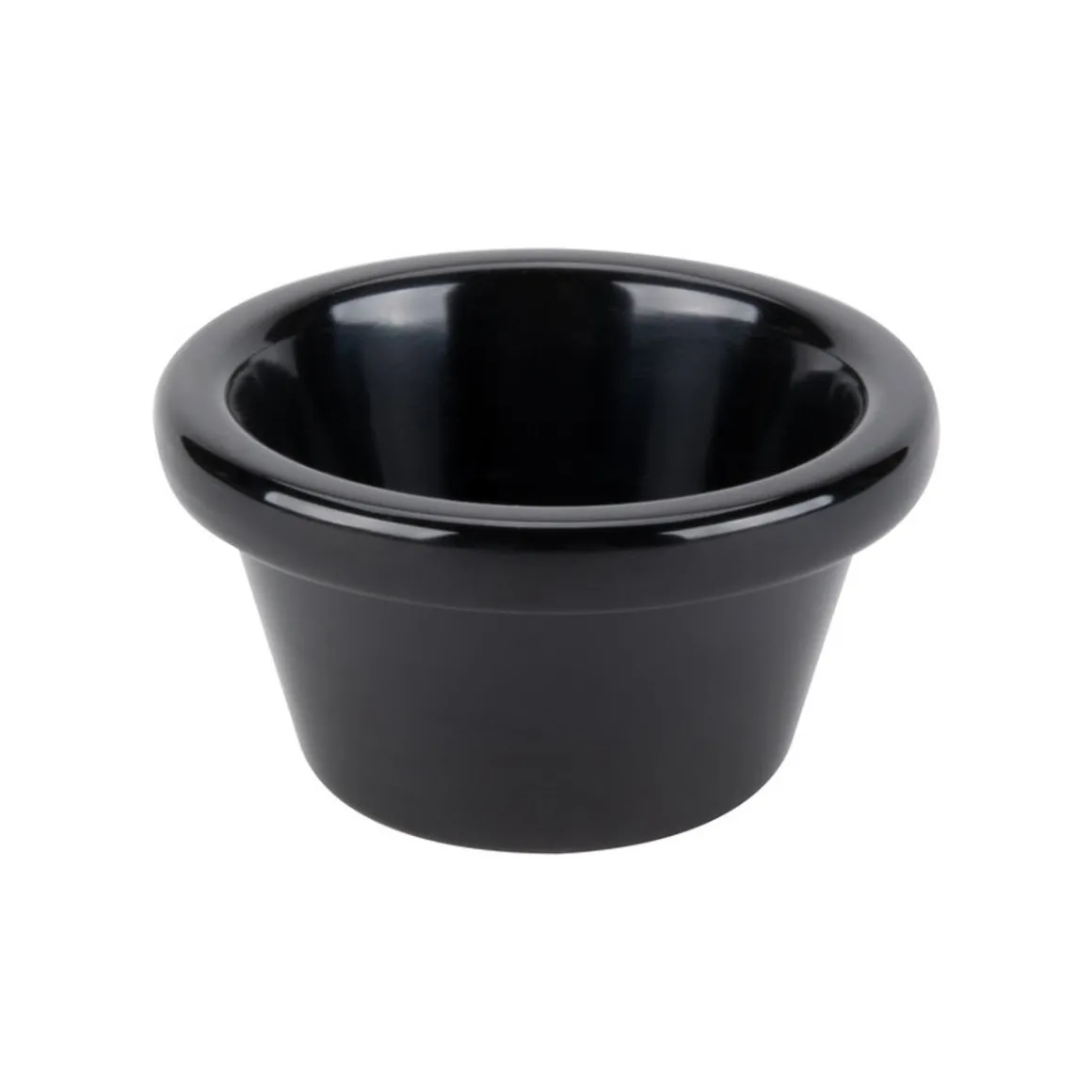 ramequin_lisse_de__oz_en__0.webp Clearance Ramequin lisse de 3 oz en mélamine noire Vaisselle De Service