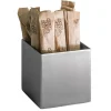 Clearance Ramequin/Porte-sachet carré de 2.25" (7 oz) en acier inoxydable brossé - 6 par boite Vaisselle De Service