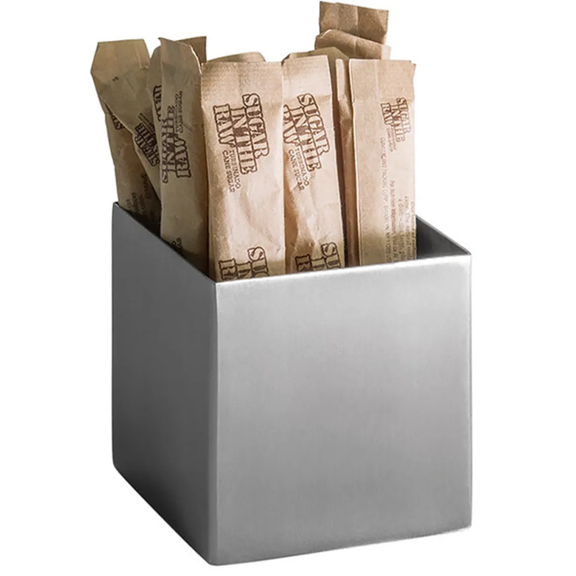 ramequinportesachet_carr__0.webp Clearance Ramequin/Porte-sachet carré de 2.25" (7 oz) en acier inoxydable brossé - 6 par boite Vaisselle De Service