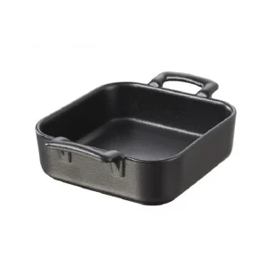 Outlet Ravier carré de 12.25 oz Belle cuisine - Noir - 4 par boite Vaisselle De Service