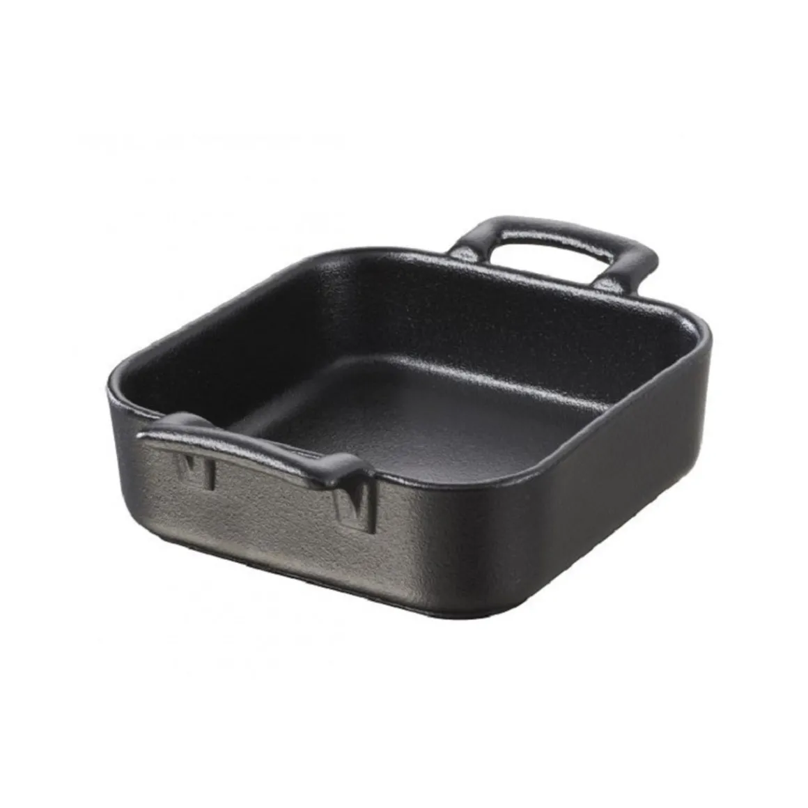 ravier_carr_de__oz_belle__0.webp Outlet Ravier carré de 12.25 oz Belle cuisine - Noir - 4 par boite Vaisselle De Service