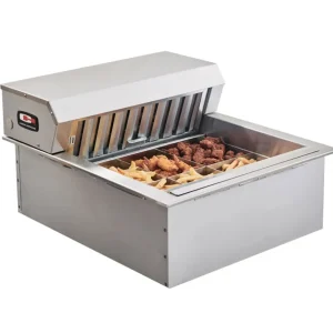Clearance Réchaud à friture encastrable de 28" x 28" Crisp 'N Hold - Puit de 24 3/8" - 208V/1P Réchauds Et Maintiens