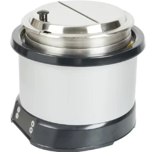 Clearance Réchaud à soupe à induction de comptoir de 11 pintes - Gris Réchauds Et Maintiens