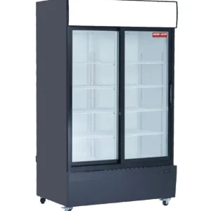 Discount Réfrigérateur de 48" à 2 portes vitrées coulissantes Réfrigérateurs De Marchandise