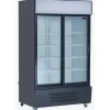 Discount Réfrigérateur de 54" à doubles portes vitrées coulissantes Réfrigérateurs De Marchandise