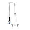 Hot Robinet à douche murale de 8" Ultra Spray - Sortie double Robinetterie Commerciale