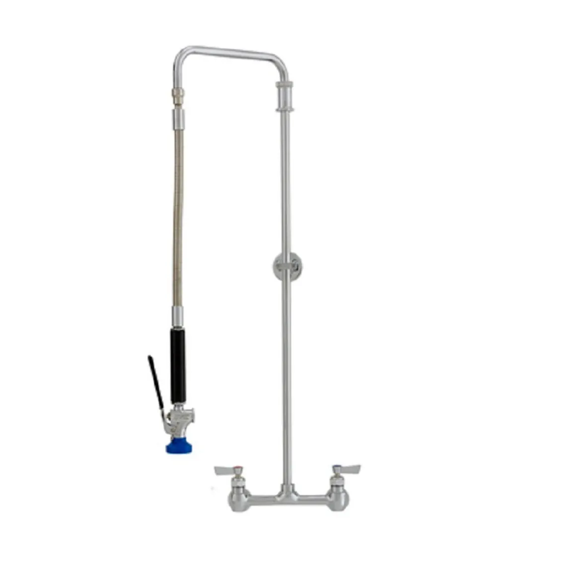 robinet__douche_murale_de_0.webp Hot Robinet à douche murale de 8" Ultra Spray - Sortie double Robinetterie Commerciale