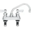Online Robinet de comptoir de 4" avec bec pivotant de 6" - 2.20 GPM Robinetterie Commerciale