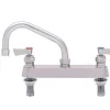 Discount Robinet de comptoir de 8" avec bec pivotant de 10" Robinetterie Commerciale