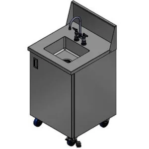 New Robinet mobile avec chauffe-eau et 2 x 5 gallons Robinetterie Commerciale