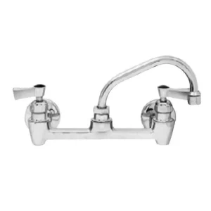 Clearance Robinet mural de 8" avec bec pivotant de 12" Robinetterie Commerciale