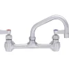 Discount Robinet mural de 8" avec bec pivotant de 10" Robinetterie Commerciale