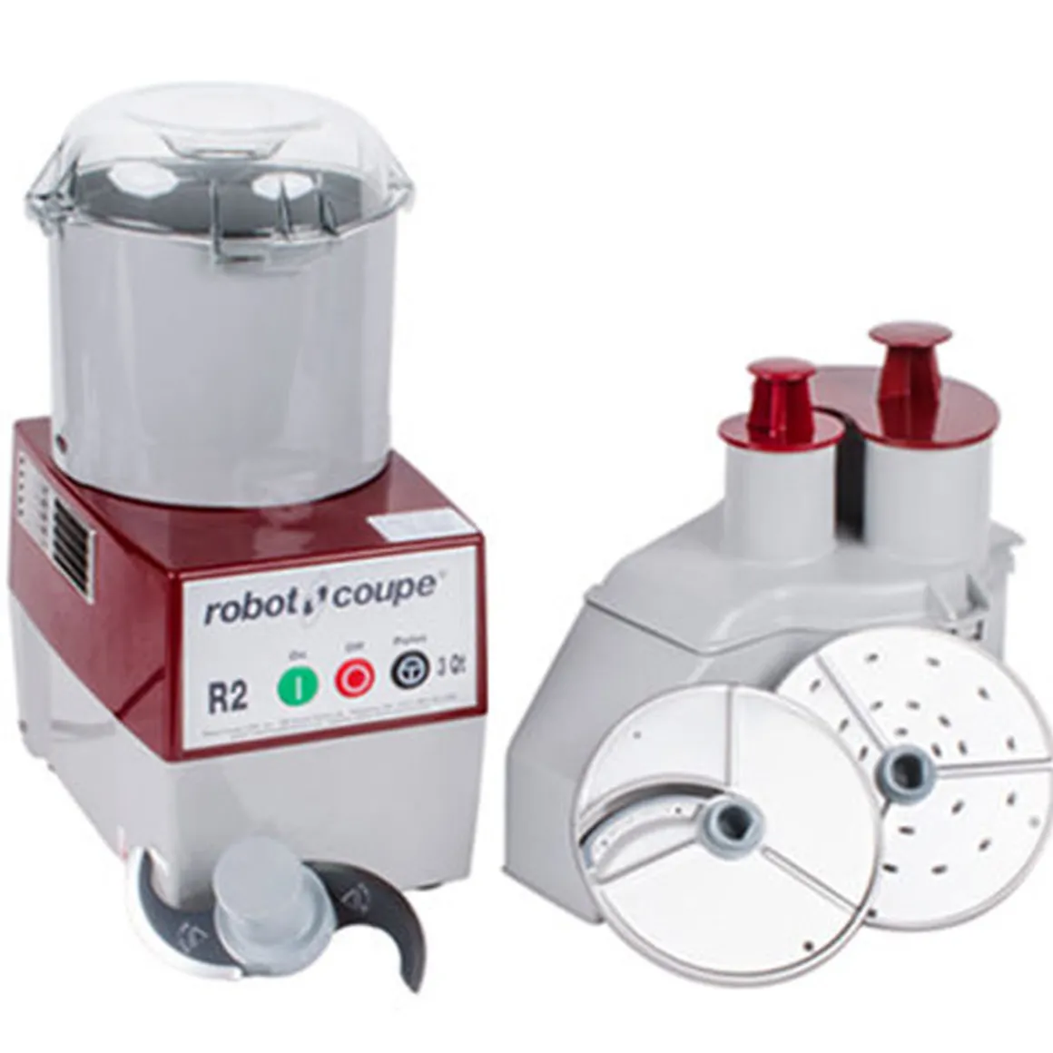 robot_culinaire_et_coupel_0-1.webp Fashion Robot culinaire et coupe-légumes combinés de 3L (3 Qt.) - 2 disques inclus - 1 HP - 120V Équipements De Préparation