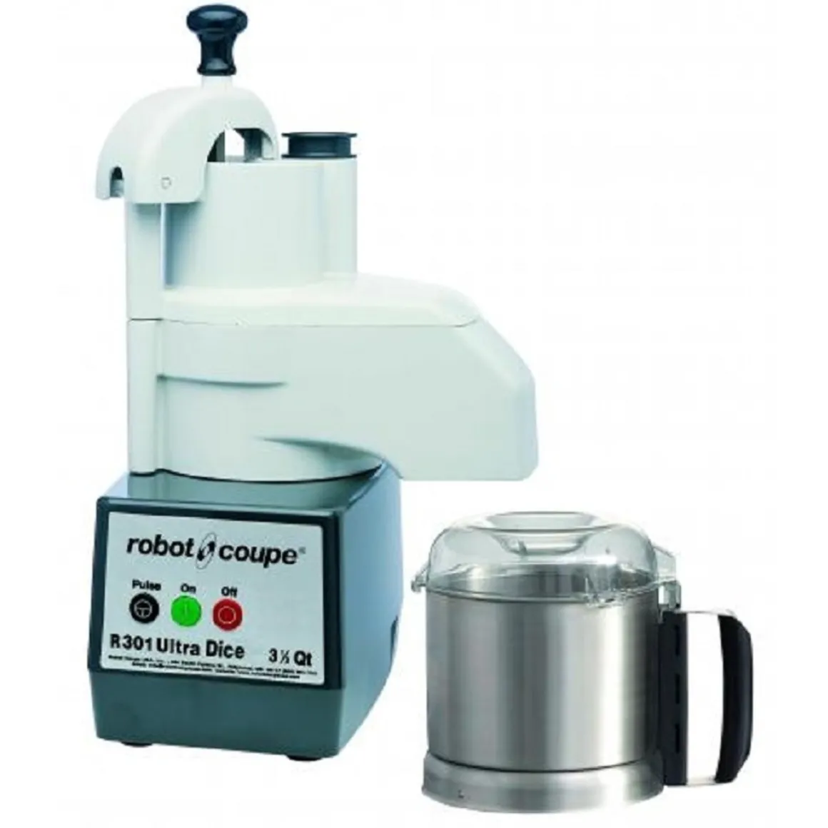 robot_culinaire_et_coupel_0-2.webp Hot Robot culinaire et coupe-légumes combinés de 3.7L (4 Qt.) - 3 disques inclus - 2 HP - 120V Équipements De Préparation