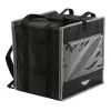 New Sac à dos de livraison de 16" x 13" x 14" avec coussin chauffant de 120V et batterie 12V Série 5 - Noir Sac De Livraison