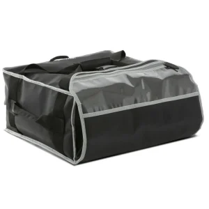 Fashion Sac de livraison pour pizza de 18" (19" x 19" x 9") avec coussin chauffant de 120V et batterie 12V Série-5 Sac De Livraison