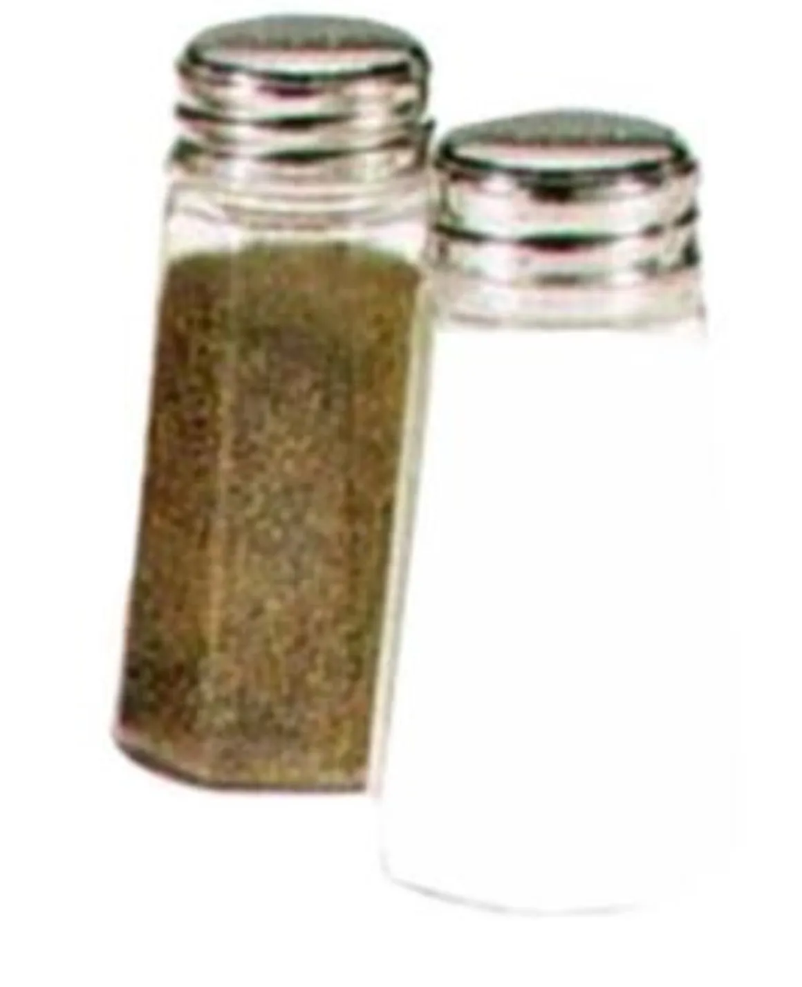 salire__poivrire_en_polyc_0.webp Sale Salière / poivrière en polycarbonate avec couvercle en acier inoxydable - 72 par boite Accessoires Et Distributeurs Pour Condiments