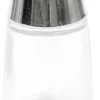 New Salière & poivrière de 2 oz en plastique chrome - 12 par boite Accessoires Et Distributeurs Pour Condiments