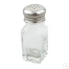 Clearance Salière/poivrière carrée de 2 oz en verre - 12 par boite Accessoires Et Distributeurs Pour Condiments