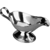 Sale Saucier style bateau de 3 oz en acier inoxydable Vaisselle De Service