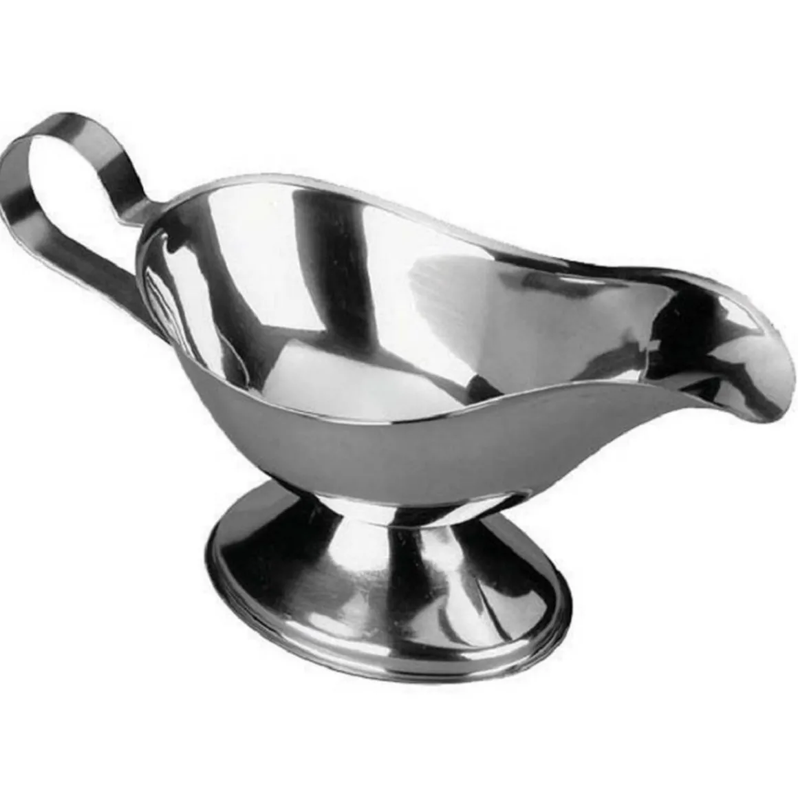 saucier_style_bateau_de___0.webp Sale Saucier style bateau de 3 oz en acier inoxydable Vaisselle De Service