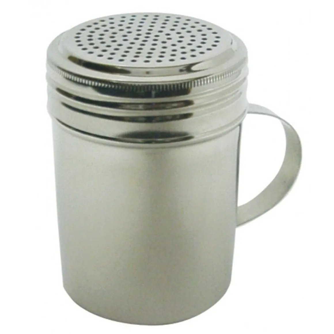 saupoudreuse_de__oz_avec__0.webp Sale Saupoudreuse de 10 oz avec poignée en acier inoxydable Accessoires Et Distributeurs Pour Condiments