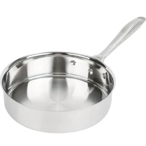Clearance Sauteuse de 2.8 L en acier inoxydable Intrigue Batterie De Cuisine