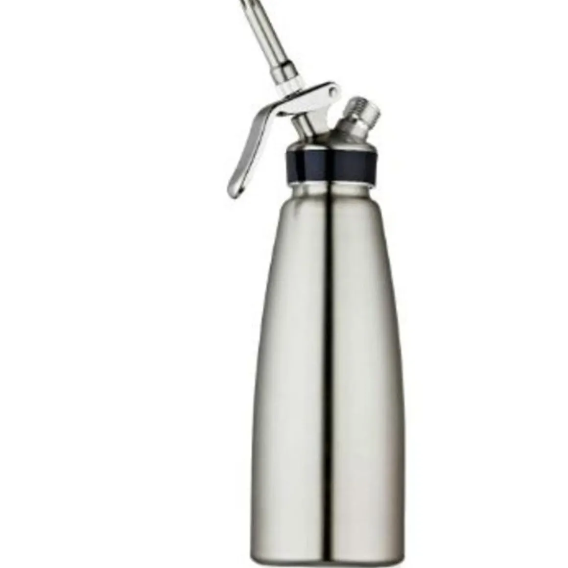 siphon__crme_fouette_de___0-1.webp Discount Siphon à crème fouettée de 1 L en acier inoxydable Service Des Breuvages