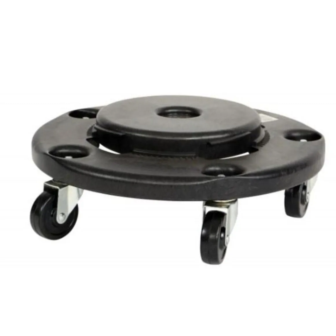 socle__roulettes_pour_pou_0.webp Best Socle à roulettes pour poubelle de 20,32,44,55 gallons - Noir - 2 par boite Diables Et Chariots Spécialisés