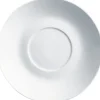 Outlet Soucoupe de 4.5" pour tasse de café Imperial White - 144 par boite Vaisselle