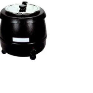 Clearance Soupière/ réchaud de 10 litre avec insert et couvercle - Noir - 475 Watts/120 Volts Réchauds Et Maintiens