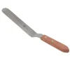 Fashion Spatule à lame coudée de 4.25" avec manche en bois Ustensiles Et Outils De Cuisine
