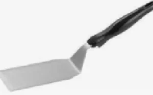 Discount Spatule à tourner de 8" x 3" haute température avec manche ergonomique Ergo Grip en nylon noir Jacob's Pride Ustensiles Et Outils De Cuisine