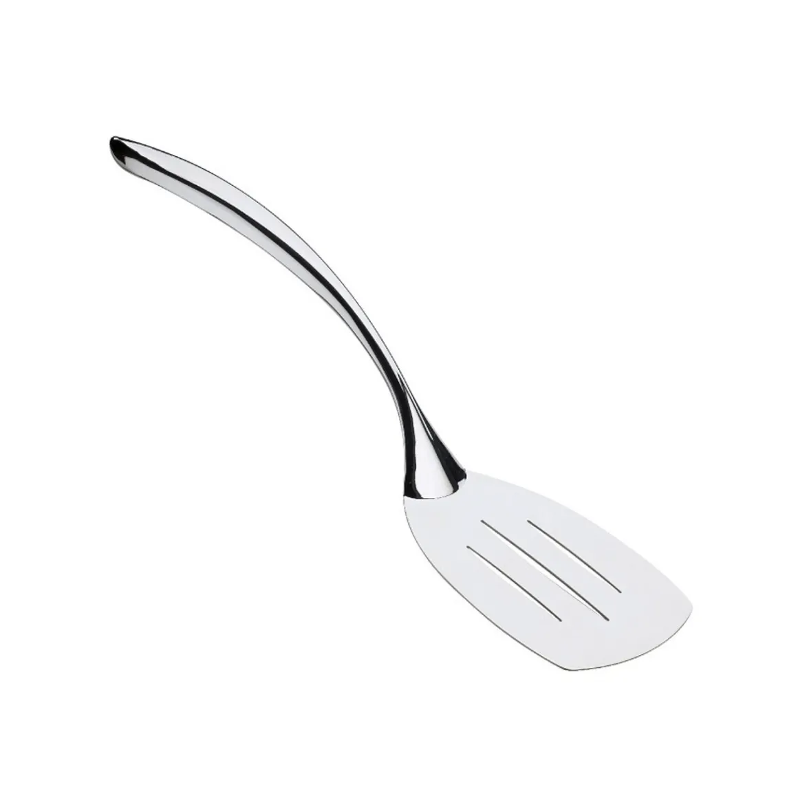 spatule_de_service_rainur_0.webp Discount Spatule de service rainurée de 14" en acier inoxydable Eclipse Ustensiles Et Outils De Cuisine