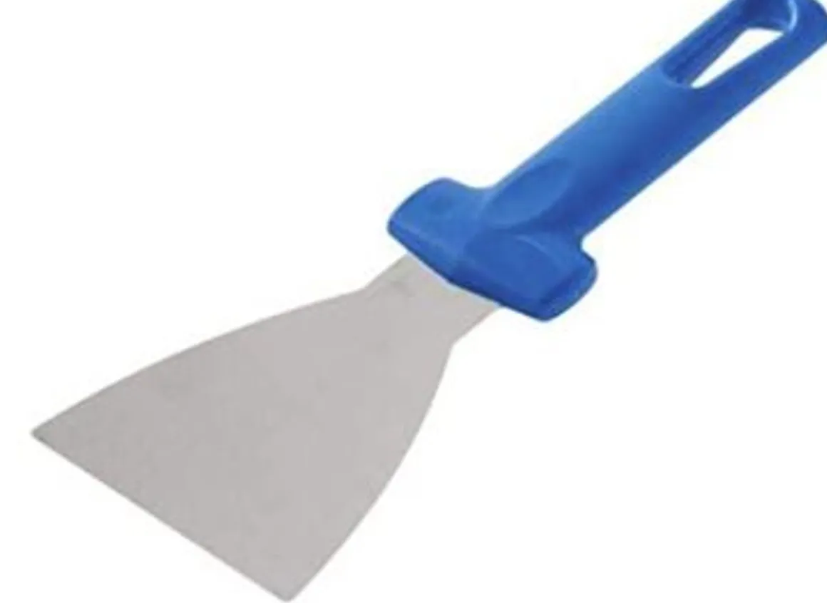 spatule_pour_boule_de_pte_0.webp Fashion Spatule pour boule de pâte à pizza de 11.5cm à lame en acier inoxydable Ustensiles Et Outils De Cuisine