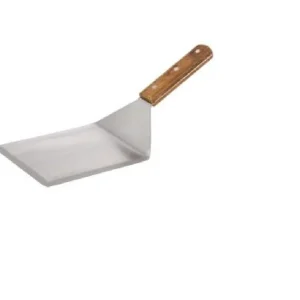 Best Spatule rigide de 6" x 5" avec manche en bois Ustensiles Et Outils De Cuisine