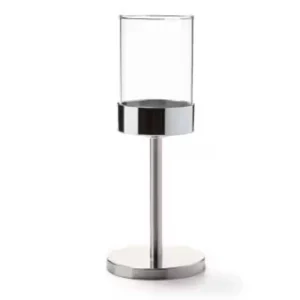 New Support à chandelle (pour modèle abat-jour) en acier inoxydable brossé Accessoires Et Décor De Table