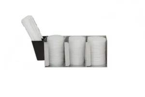 Sale Support à couvercle à 3 sections en acier inoxydable Service Des Breuvages