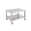 Online Support avec roues pour équipement de 24" Tables De Travail Commerciales