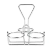 Clearance Support pour condiments en broche à 3 anneaux Accessoires Et Distributeurs Pour Condiments
