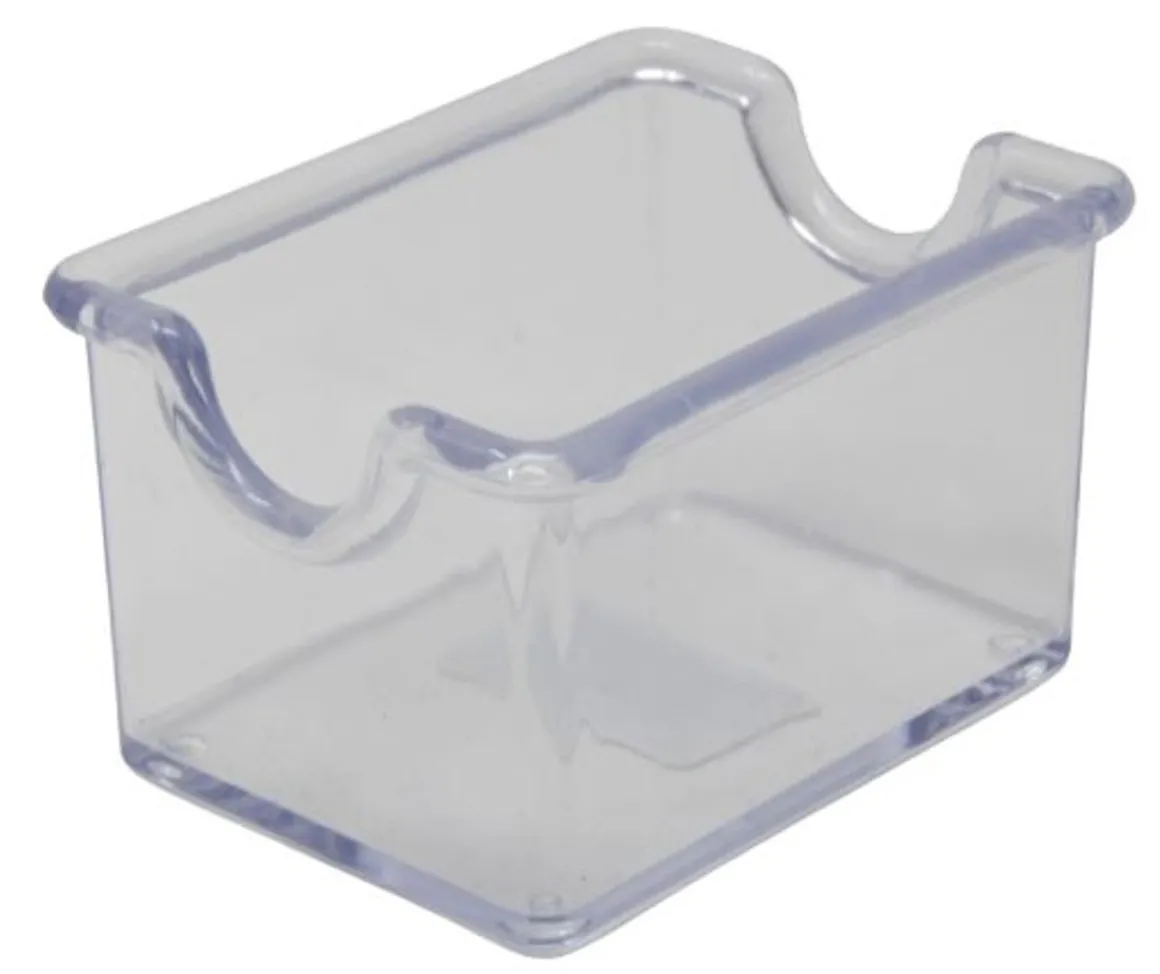 support_pour_sachet_de_su_0.webp Clearance Support pour sachet de sucre de 2" x 2.5" - Transparent Accessoires Et Distributeurs Pour Condiments