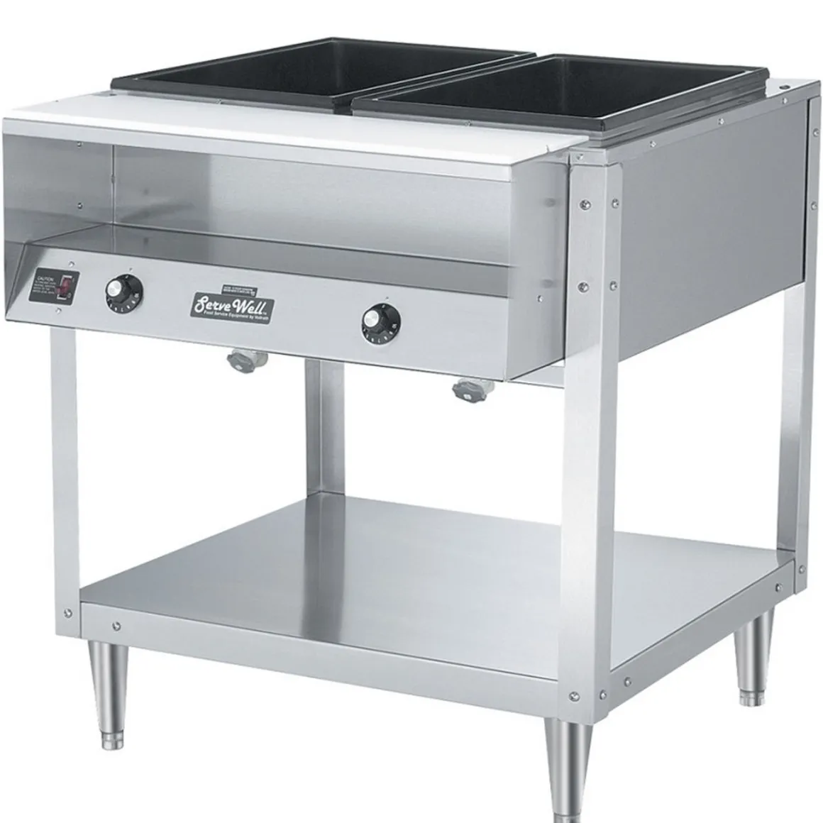 table_chaude___cuves___wa_0.webp Sale Table chaude à 2 cuves - 480 Watts / 120 Volts Réchauds Et Maintiens